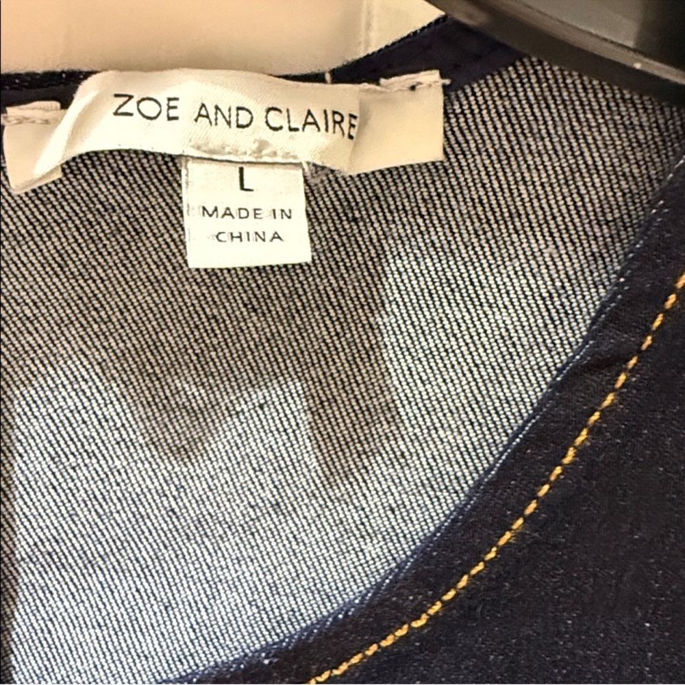 NEW Sleeveless Denim A-Line Midi Dress
ZOE AND CLAIRE - Picture 6 of 8